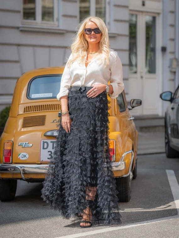 EMM Copenhagen Tulle Skirt, Sort